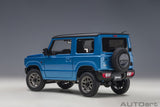 Suzuki Jimny (JB64) 660cc/RHD - brisk blue metallic 1:18
