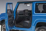 Suzuki Jimny (JB64) 660cc/RHD - brisk blue metallic 1:18