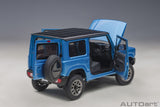 Suzuki Jimny (JB64) 660cc/RHD - brisk blue metallic 1:18