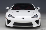 Lexus LFA 2010 - whitest white/carbon black 1:18