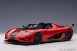 Koenigsegg Agera RS 2015 - chilli red/carbon/black 1:18