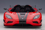 Koenigsegg Agera RS 2015 - chilli red/carbon/black 1:18