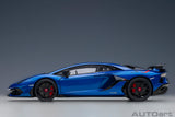 Lamborghini Aventador SVJ 2019 - blu Nethuns/metallic blue 1:18