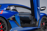 Lamborghini Aventador SVJ 2019 - blu Nethuns/metallic blue 1:18
