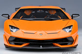 Lamborghini Aventador SVJ 2019 - arancio atlas/pearl orange 1:18