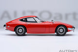 Toyota 2000GT 1967 - red 1:18