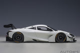 McLaren 720S GT3 2019 - gloss white 1:18