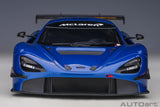 McLaren 720S GT3 2019 - azure blue 1:18