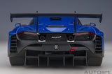 McLaren 720S GT3 2019 - azure blue 1:18
