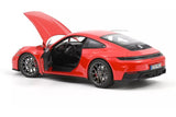 Porsche 911 (992) Carrera (2025) - indish red 1:18