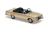 MERCEDES-BENZ 280 SE 3.5 CABRIOLET (W 111) 1970 - Gold Metallic 1:43