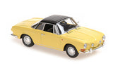 VOLKSWAGEN KARMANN GHIA 1600 1966 - Yellow/black 1:43