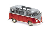 VOLKSWAGEN SAMBA BUS 1961 - Grey/red 1:43