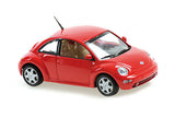 VOLKSWAGEN NEW BEETLE 1998 - RED 1:43