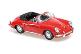 PORSCHE 356 C CABRIOLET 1965 - RED 1:43