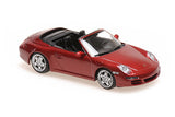 PORSCHE 911 CARRERA S CABRIOLET 2005 - RED Metallic 1:43
