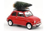 Fiat 500 L (1968) - red "the perfect christmas present" 1:18