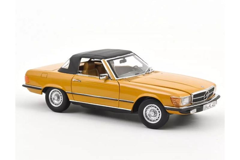 Mercedes 450 SL (R107) 1975 - Cayenne orange 1:18