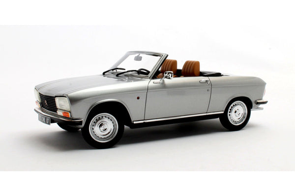 Peugeot 304 Cabrio (1973) - silver metallic 1:18