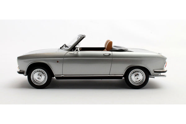 Peugeot 304 Cabrio (1973) - silver metallic 1:18