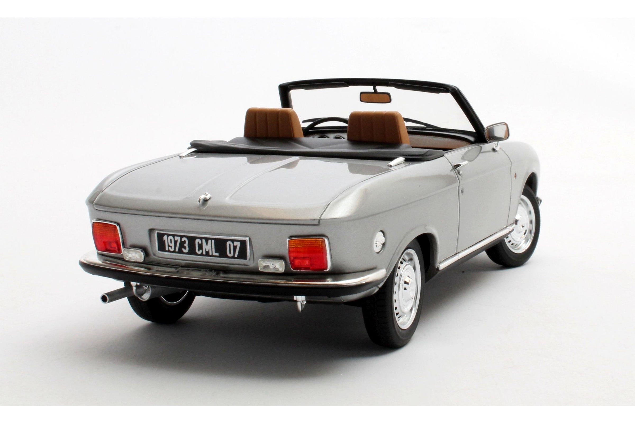 Peugeot 304 Cabrio (1973) - silver metallic 1:18 – Thomas Langejürgen