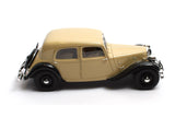 Citroen Traction Avant 7CV (1934) - beige / black 1:18