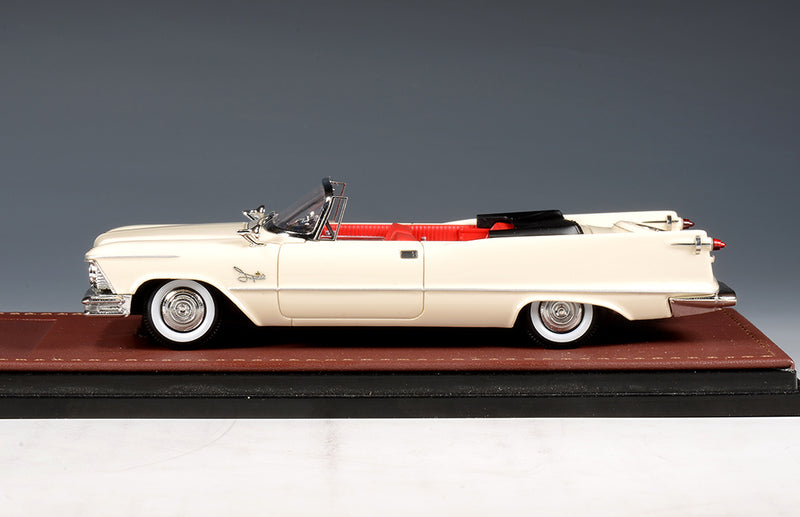 1957 Imperial Crown Convertible (open roof) -  desert beige 1:43