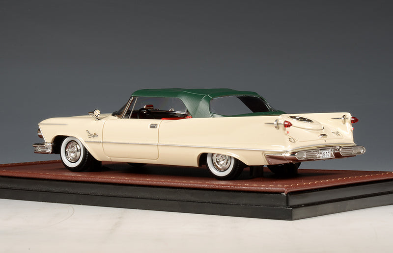 1957 Imperial Crown Convertible (closed roof) -  desert beige 1:43