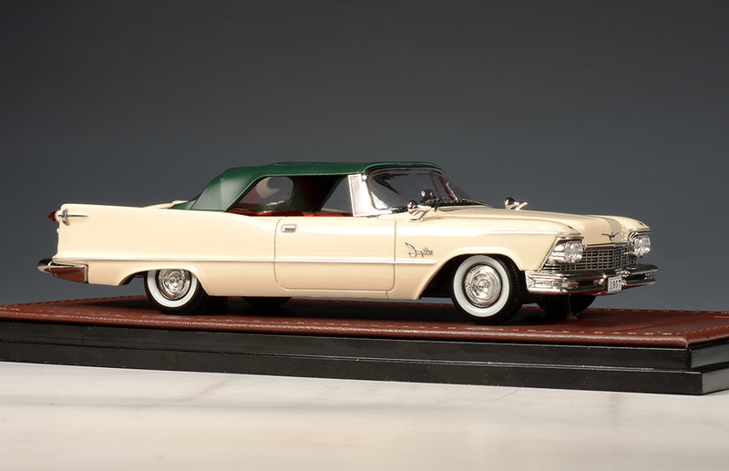 1957 Imperial Crown Convertible (closed roof) -  desert beige 1:43