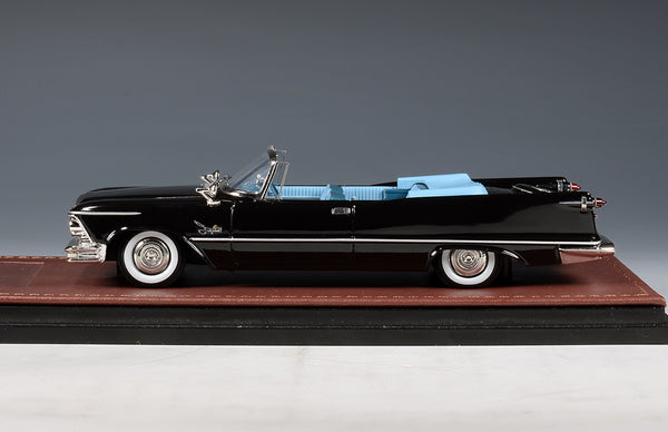 1957 Imperial Crown Convertible (open roof) -  black 1:43