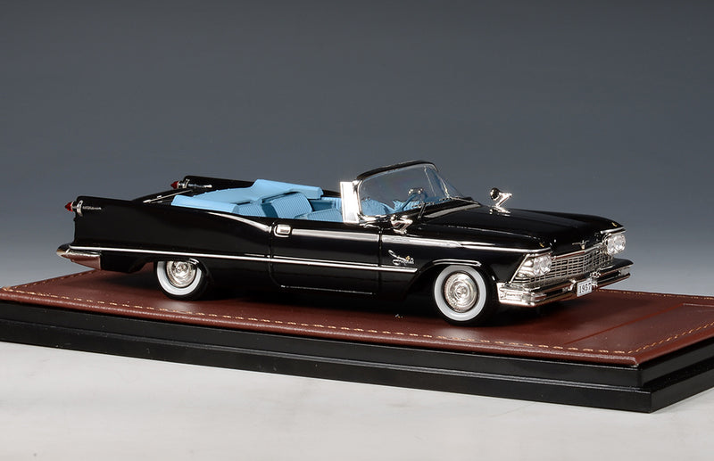 1957 Imperial Crown Convertible (open roof) -  black 1:43
