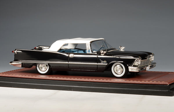 1957 Imperial Crown Convertible (closed roof) -  black 1:43