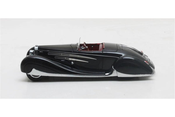 Bugatti Type 57C Cabriolet VanVooren "Shah of Iran" 1939 - black 1:43