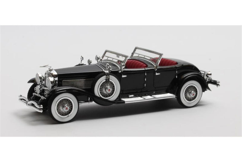 Duesenberg SJ 2608 J-582 Torpedo Pheaton Walker La Grande 1930 - black 1:43