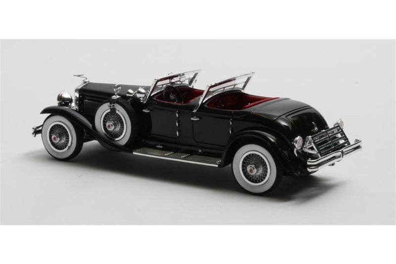 Duesenberg SJ 2608 J-582 Torpedo Pheaton Walker La Grande 1930 - black 1:43