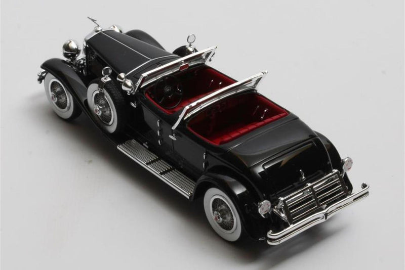 Duesenberg SJ 2608 J-582 Torpedo Pheaton Walker La Grande 1930 - black 1:43