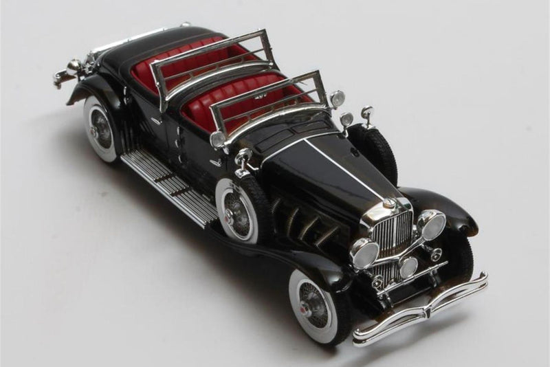 Duesenberg SJ 2608 J-582 Torpedo Pheaton Walker La Grande 1930 - black 1:43