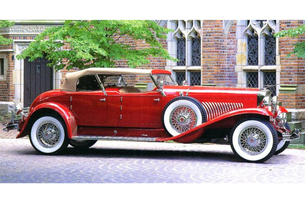 Duesenberg SJ 2608 J-582 Torpedo Pheaton Walker La Grande 1930 - red 1:43
