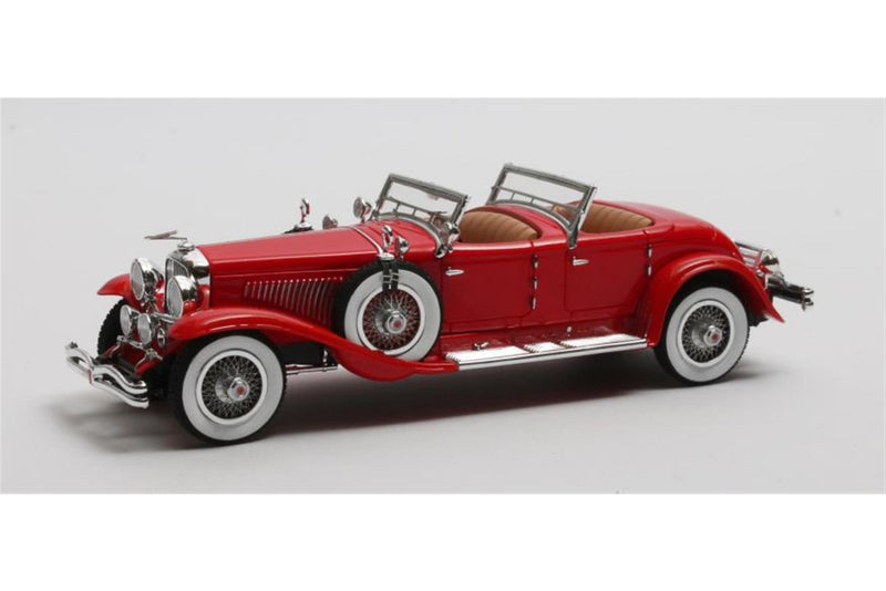 Duesenberg SJ 2608 J-582 Torpedo Pheaton Walker La Grande 1930 - red 1:43