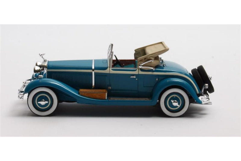 Isotta Fraschini 8A SS Castagna Roadster 1930 - blue 1:43