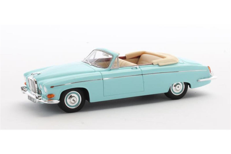 Jaguar 420G Convertible  1969 - light blue 1:43