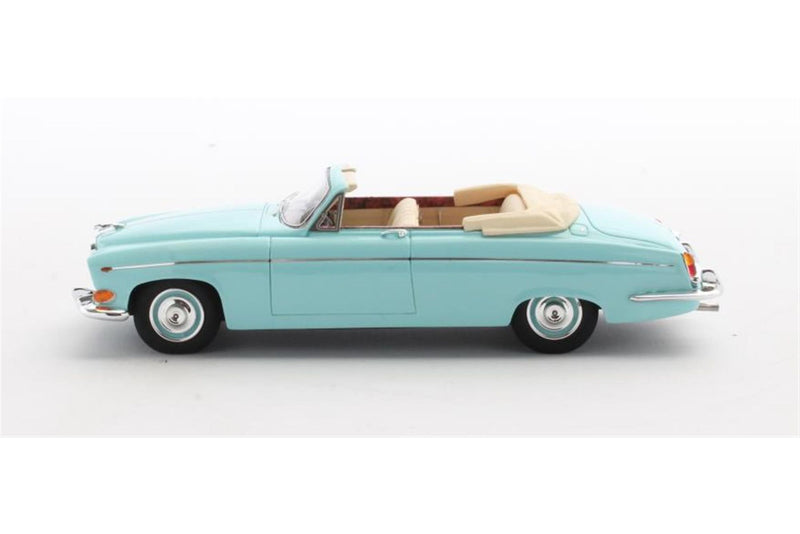 Jaguar 420G Convertible  1969 - light blue 1:43
