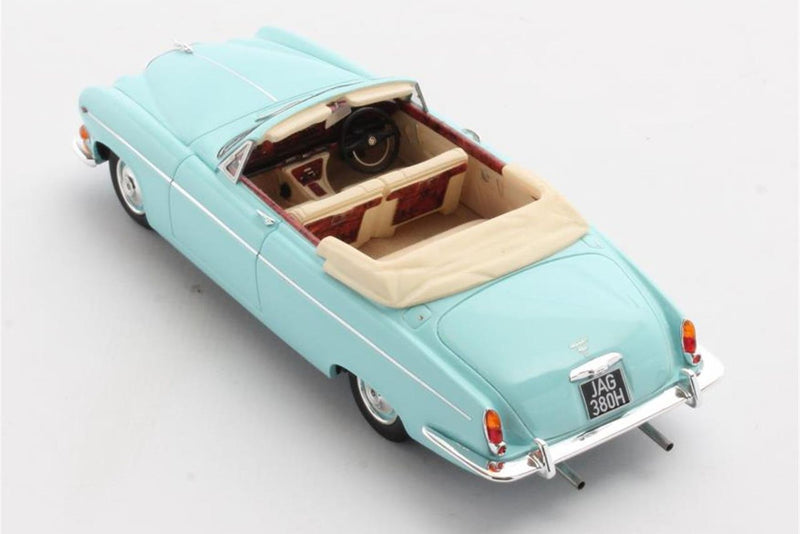 Jaguar 420G Convertible  1969 - light blue 1:43