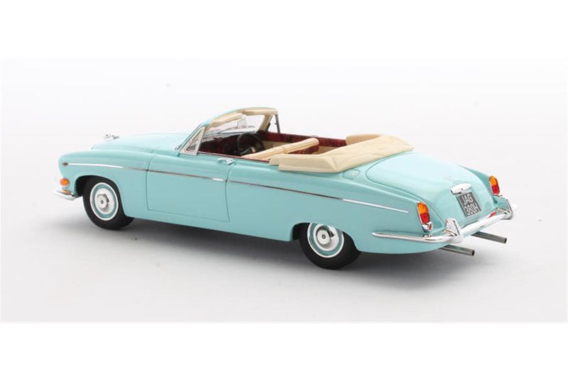 Jaguar 420G Convertible  1969 - light blue 1:43