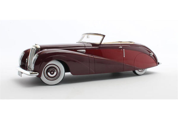 Daimler DE36 Hooper "Green Goddess" 1953 - maroon / maroon 1:18