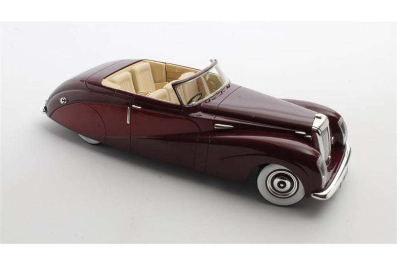 Daimler DE36 Hooper "Green Goddess" 1953 - maroon / maroon 1:18