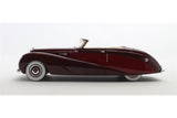 Daimler DE36 Hooper "Green Goddess" 1953 - maroon / maroon 1:18