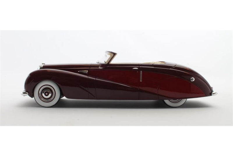 Daimler DE36 Hooper "Green Goddess" 1953 - maroon / maroon 1:18