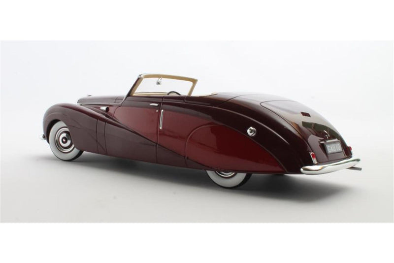 Daimler DE36 Hooper "Green Goddess" 1953 - maroon / maroon 1:18