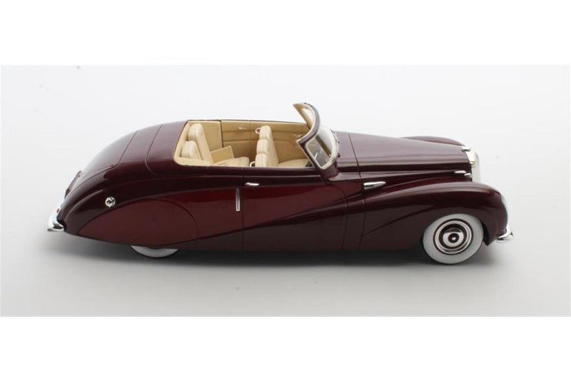 Daimler DE36 Hooper "Green Goddess" 1953 - maroon / maroon 1:18